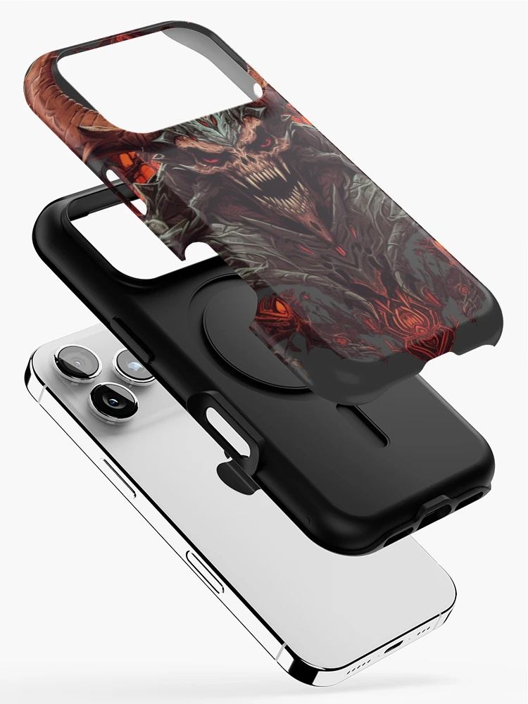 Thumbnail 2 of 4, iPhone Case, Demon Emblem designed and sold by RoverB.
