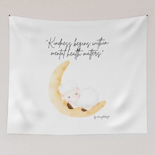 Item preview, "Mindful Sheep" designed and sold by AYLLU.
