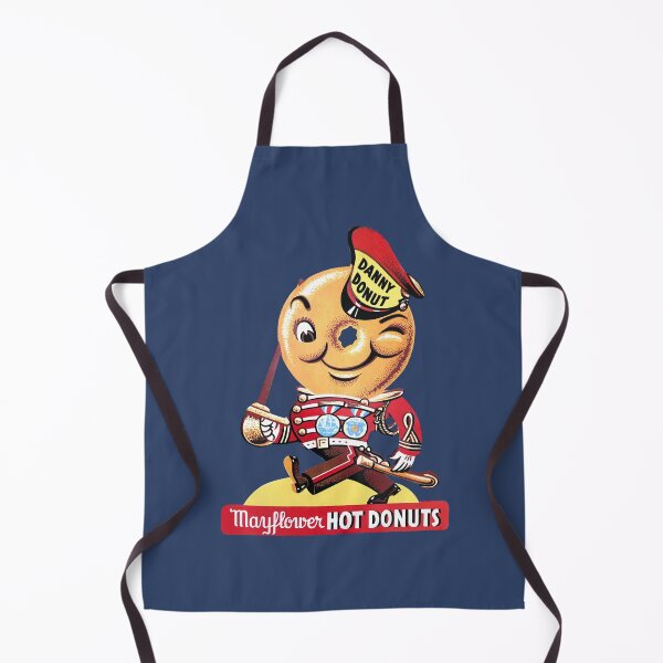 Item preview, 1937 Danny Donut Mayflower Hot Donuts Mascot with Logotype designed and sold by shaanpainee.