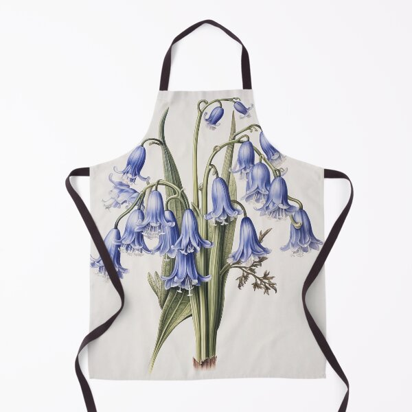 Artikelvorschau, eine detaillierte botanische Illustration von Glockenblumen entworfen und verkauft von Wilderness Algorithm.