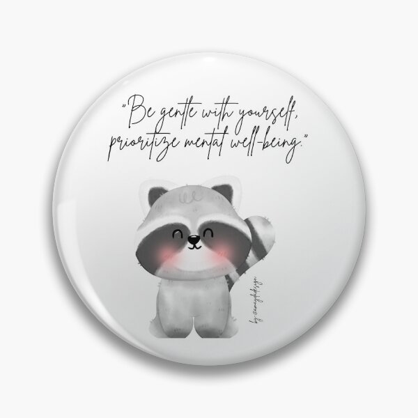 Item preview, "Mindful Raccoon" designed and sold by AYLLU.