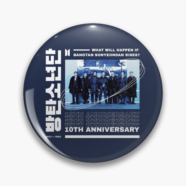 Item preview, BTS 10th anniversary design designed and sold by onastarrynight.