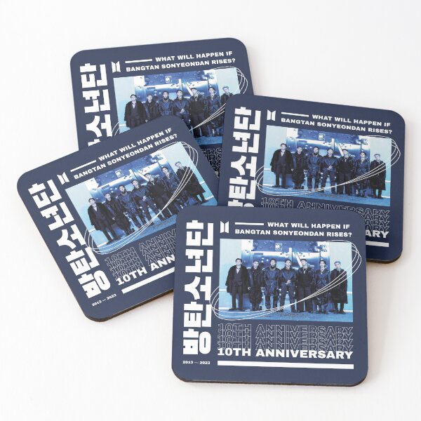 Item preview, BTS 10th anniversary design designed and sold by onastarrynight.