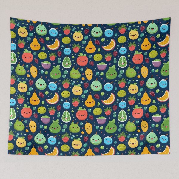 Item preview, Cute fruit with doodle style designed and sold by AestheticsArt81.