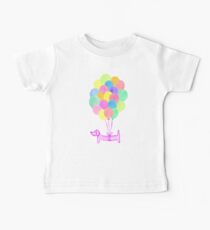 Pup Pup and Away! - Pink Baby Tee