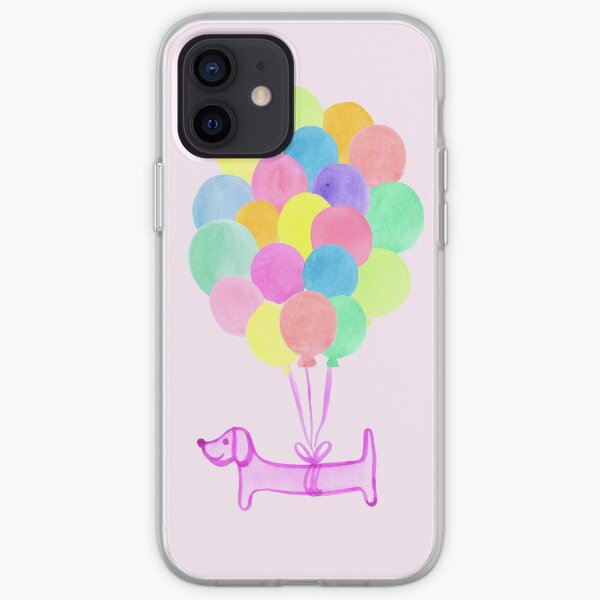 Pup Pup and Away! - Pink iPhone Soft Case