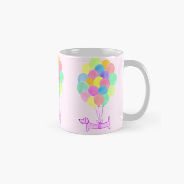 Pup Pup and Away! - Pink Classic Mug