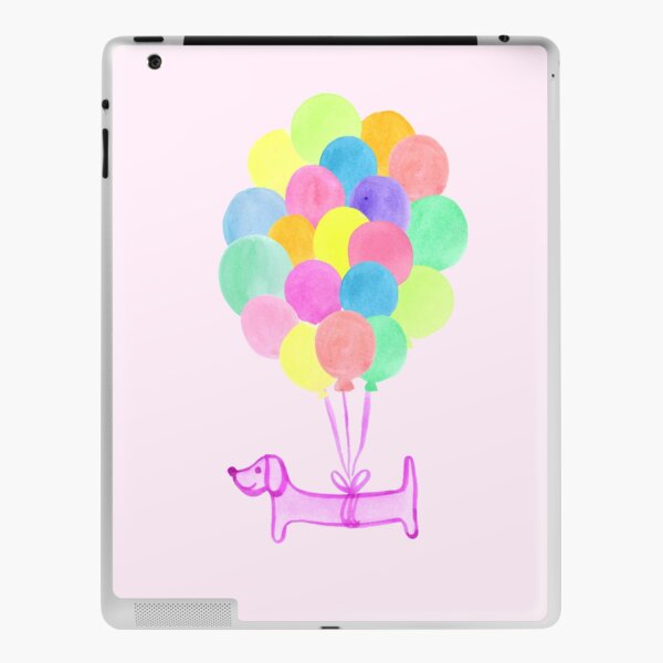 Pup Pup and Away! - Pink iPad Skin