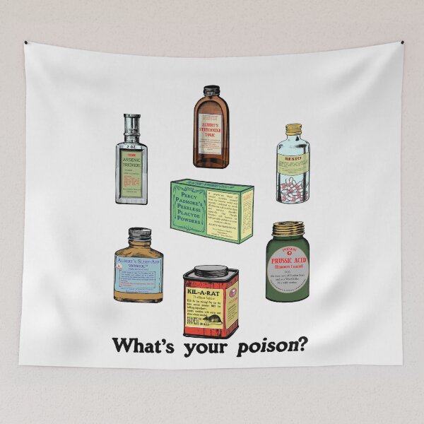 Item preview, What's Your Poison? #2 designed and sold by HauntedBay.