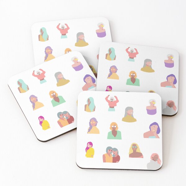 Item preview, Pastel Women Sticker Pack designed and sold by barrjoce.