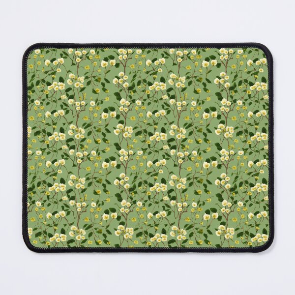 Item preview, Green floral pattern  designed and sold by florallover444.