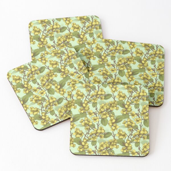 Item preview, Green floral pattern  designed and sold by florallover444.