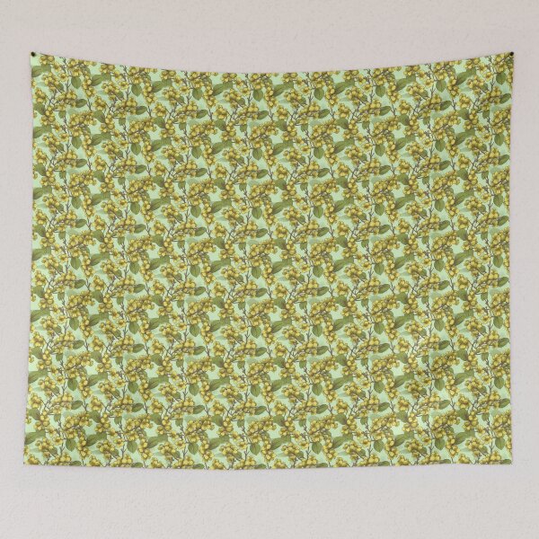 Item preview, Green floral pattern  designed and sold by florallover444.