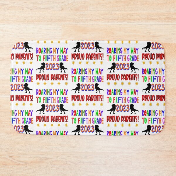 Item preview, Roaring my way to fifth grade 2023. Proud parents. designed and sold by TJHstudio.