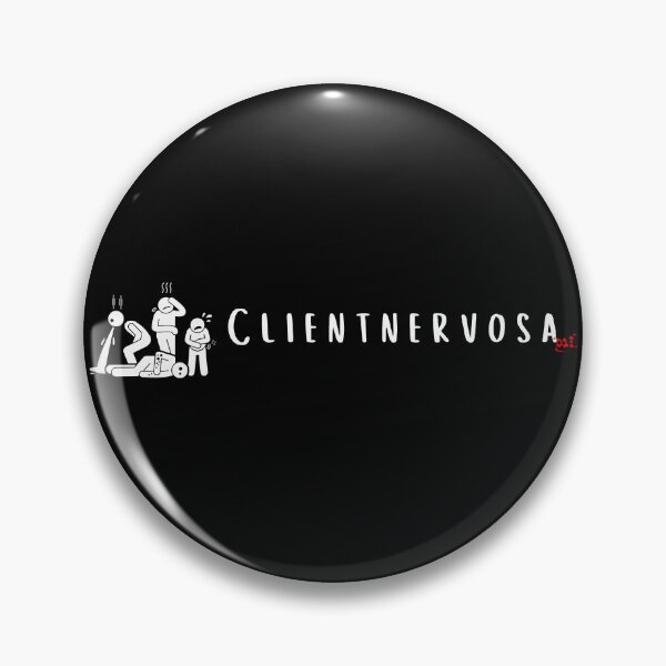 Item preview, Clientnervosa (dark) / RoYuMi designed and sold by royumi.
