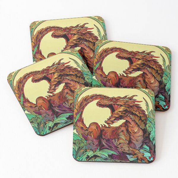 Item preview, fire drake designed and sold by Avin Veill.