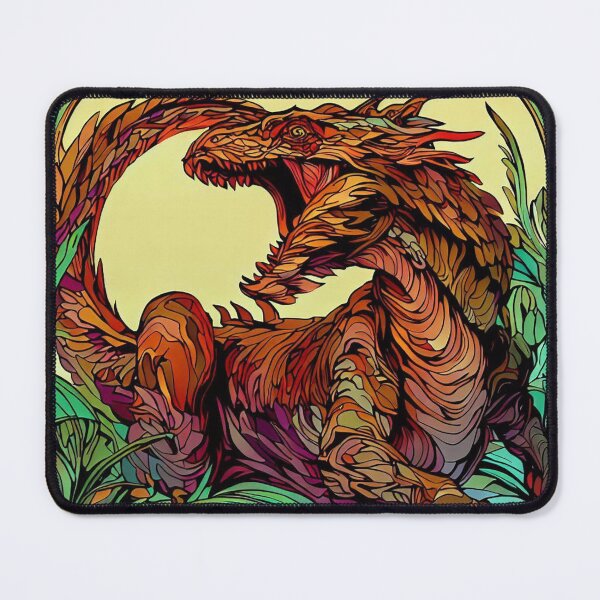 Item preview, fire drake designed and sold by Avin Veill.