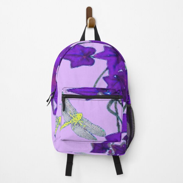 Item preview, LOVE "PURPLE" IVY VINES DRAGONFLY LILAC COLOR ART designed and sold by sharlesart.