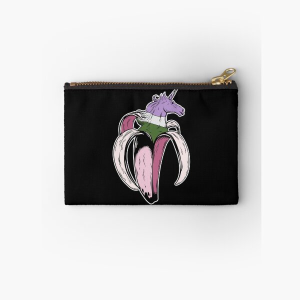Item preview, Genderqueer Unicorn Banana LGBT Pride Flag designed and sold by Clara Hollins.