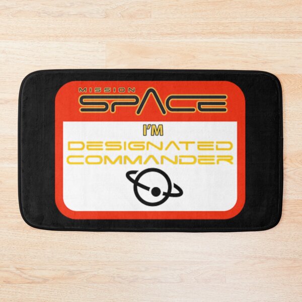 Item preview, Mission Space Commander name tag  designed and sold by KianVolkman.