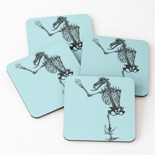 Item preview, Resilient Curse: One-Legged Werewolf Skeleton designed and sold by Dreadfools.