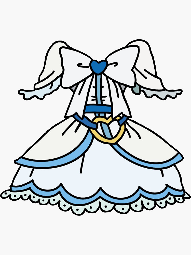 Cure Majesty Simplified Dress | Sticker