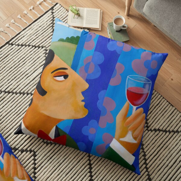 WINE TASTING Floor Pillow