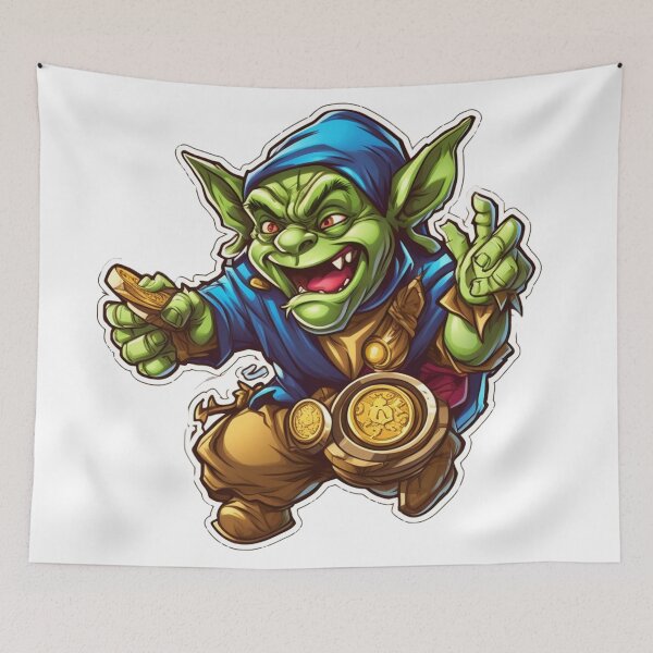 Item preview, Goblin merchants designed and sold by Stickermagician.