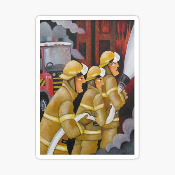 FIREFIGHTERS Sticker
