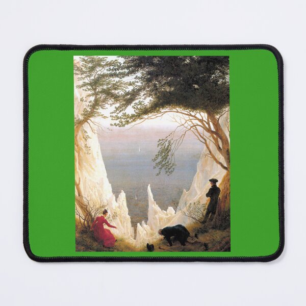 Item preview, HD Chalk Cliffs on Rügen (1818) designed and sold by KianVolkman.