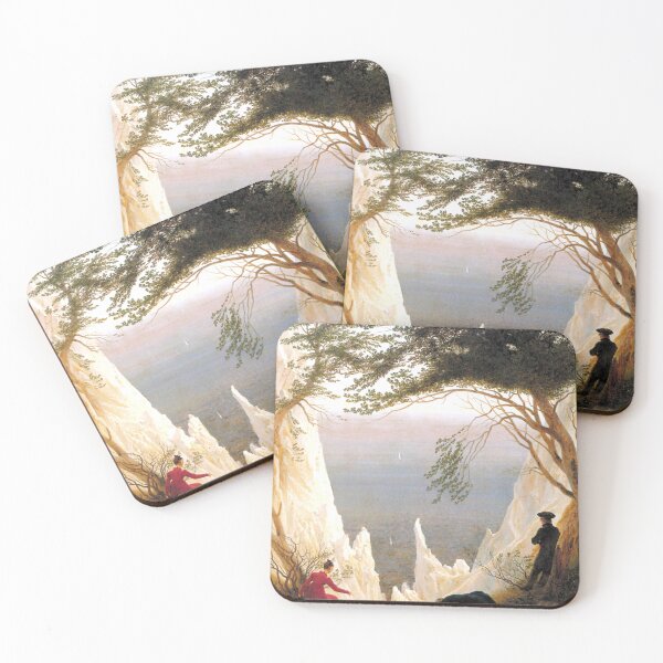 Item preview, HD Chalk Cliffs on Rügen (1818) designed and sold by KianVolkman.