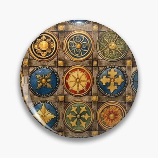 Item preview, Holy Patterns: Blessed Birra Coaster designed and sold by Cat-n-Christ.