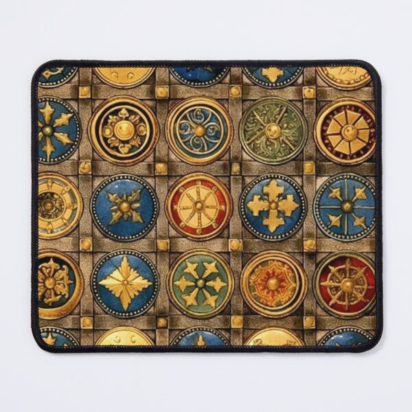 Item preview, Holy Patterns: Blessed Birra Coaster designed and sold by Cat-n-Christ.