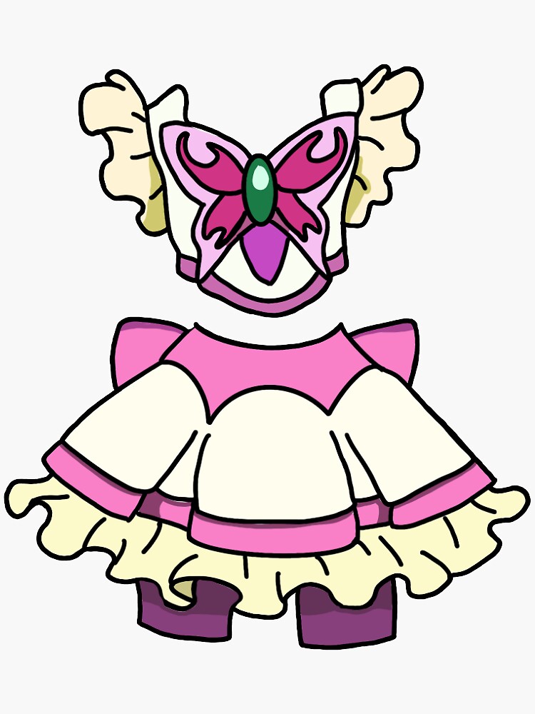 Cure Majesty Simplified Dress | Sticker