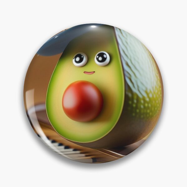 Item preview, avocado with a hat playing piano designed and sold by ALEXANDER0101.