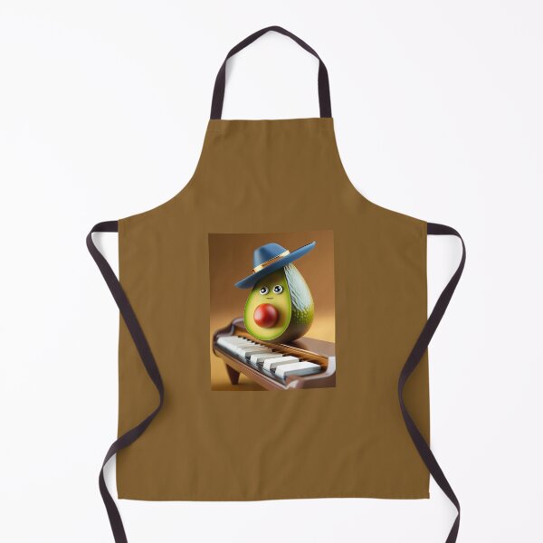 Item preview, avocado with a hat playing piano designed and sold by ALEXANDER0101.