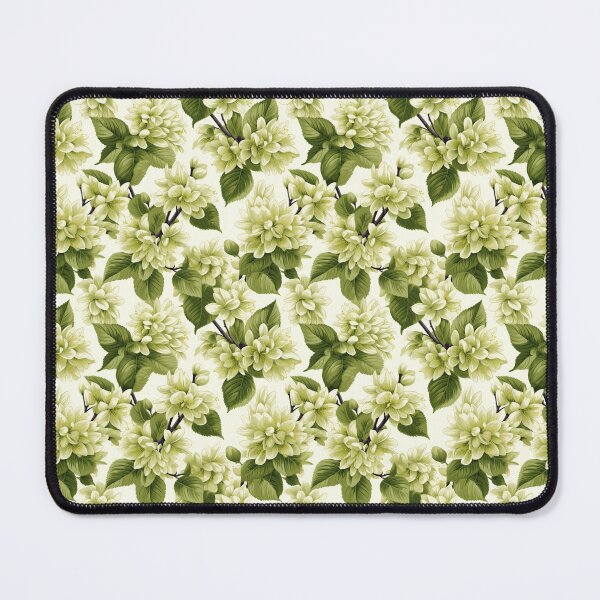 Item preview, Green floral pattern designed and sold by florallover444.
