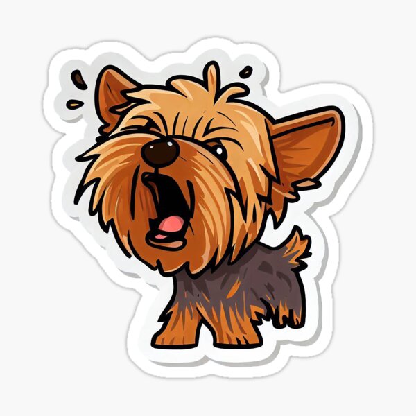Item preview, Barking Yorkie designed and sold by timgd22.