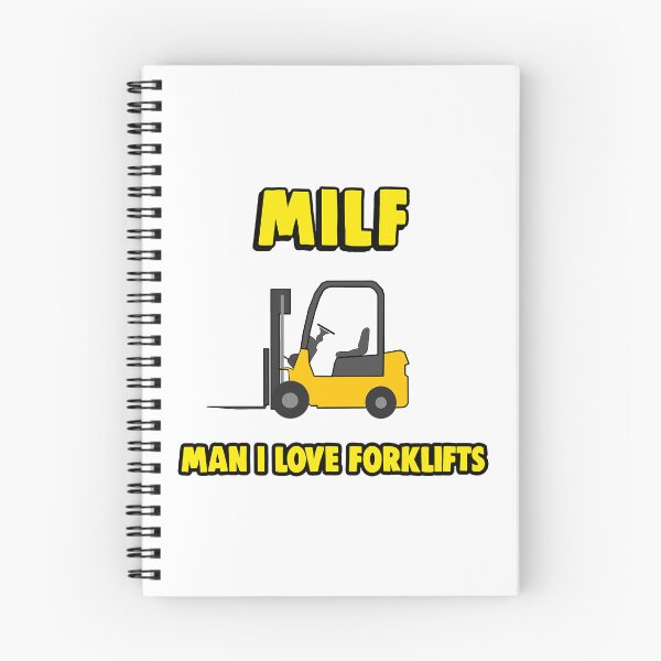 Item preview, MILF - Man I Love Forklifts - Forklift Certified designed and sold by DarkCatStore.
