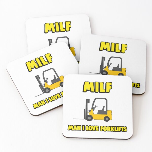Item preview, MILF - Man I Love Forklifts - Forklift Certified designed and sold by DarkCatStore.