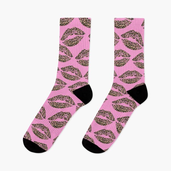 Item preview, pink leopard lips designed and sold by quinnhopp.