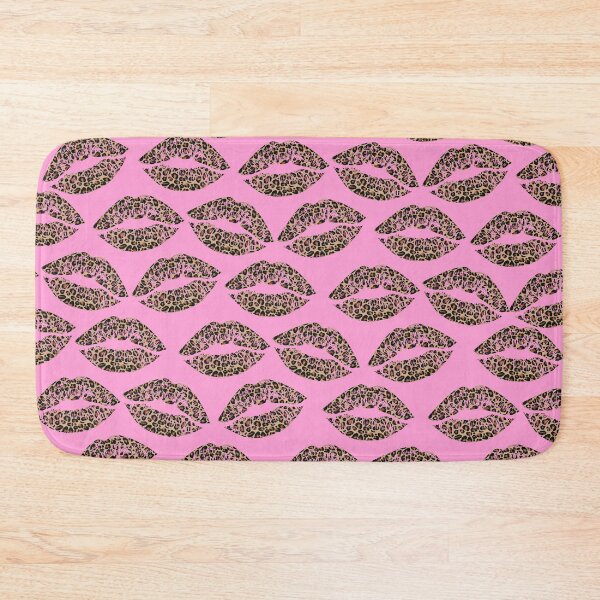 Item preview, pink leopard lips designed and sold by quinnhopp.