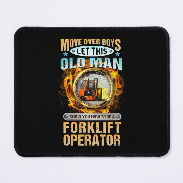 Item preview, Oldman Forklift Operator  designed and sold by DarkCatStore.