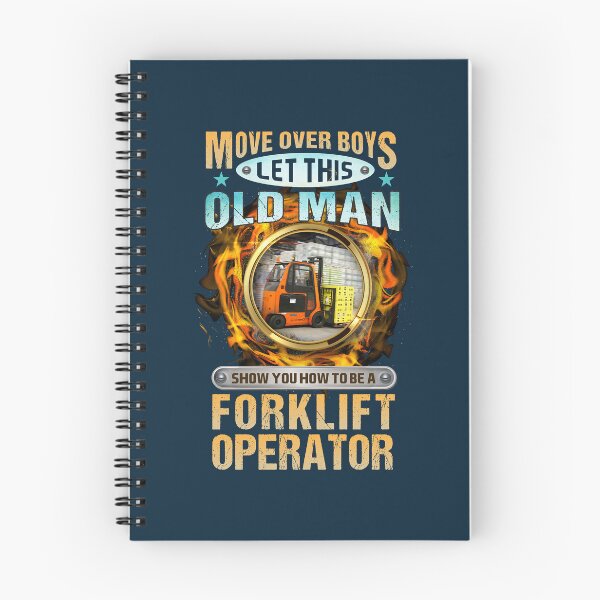 Item preview, Oldman Forklift Operator  designed and sold by DarkCatStore.