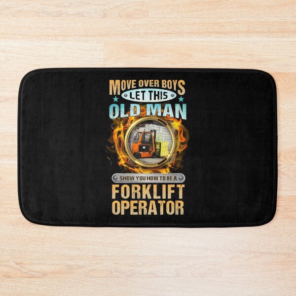 Item preview, Oldman Forklift Operator  designed and sold by DarkCatStore.