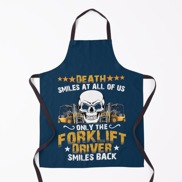 Item preview, Only The Forklift Driver Smiles Back designed and sold by DarkCatStore.