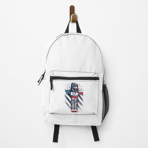 Item preview, Proud Patriotic American Forklift Operator designed and sold by DarkCatStore.