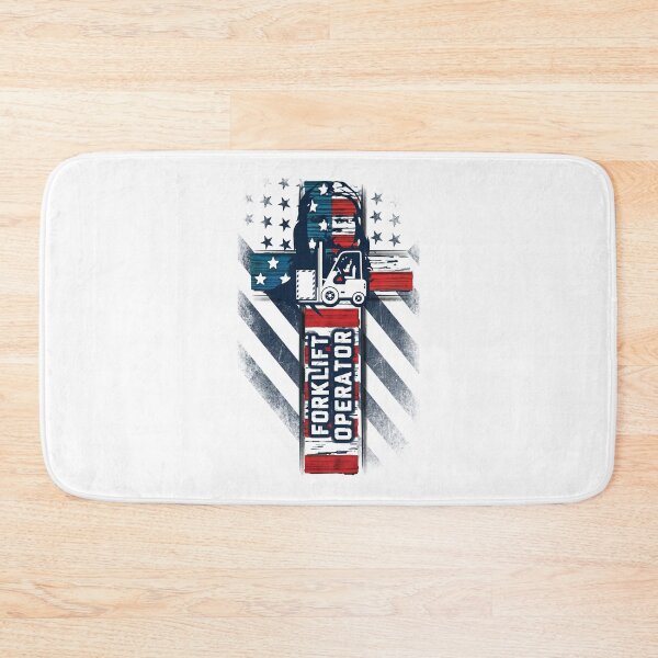 Item preview, Proud Patriotic American Forklift Operator designed and sold by DarkCatStore.