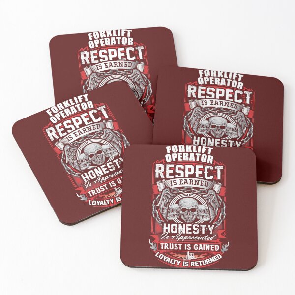 Item preview, Respect Forklift Operator Shirt  designed and sold by DarkCatStore.