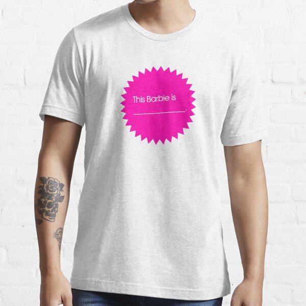 Barbie pink blank t-shirt